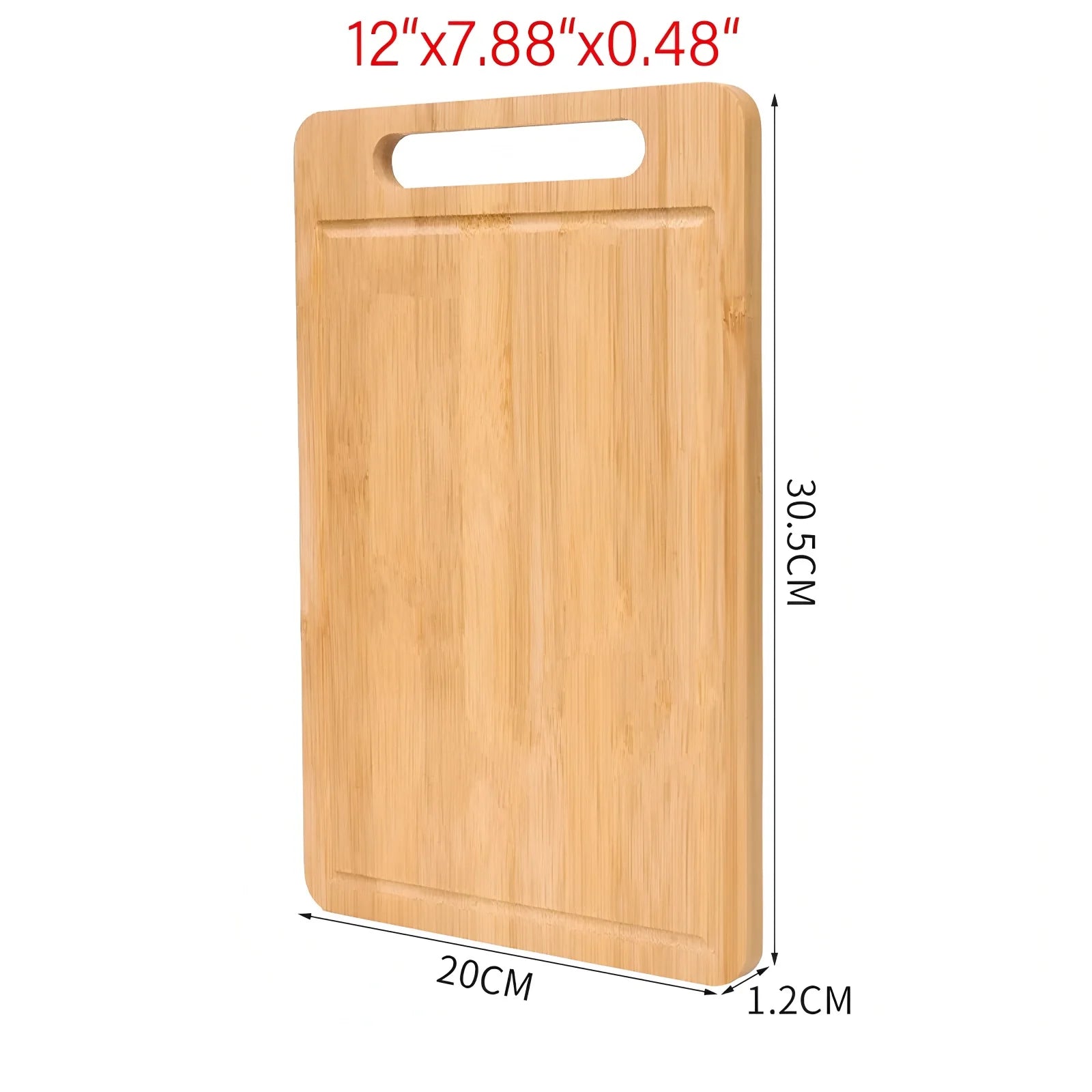 Wooden Cutting Board For Meat Bamboo Fruit Vegetables Chopping Panel