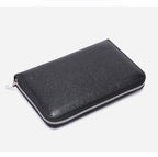 RFID Anti-Theft Cowhide Leather Wallet Brush Head Layer Large Capacity