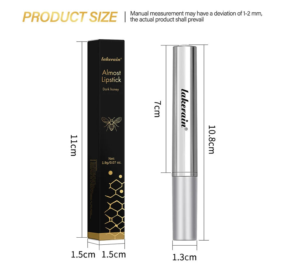 Black Honey Lipstick Long Lasting Moisturizing Lip Plumper Gloss