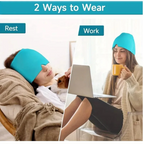 Headgear Migraine Relief Cap Gel Ice Single Layer  Stretchable Compress Hood