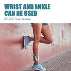 1/2lbs Wrist Weights Yoga Fitness Exercise Silicone Adjustable Ankle Protector Jogging