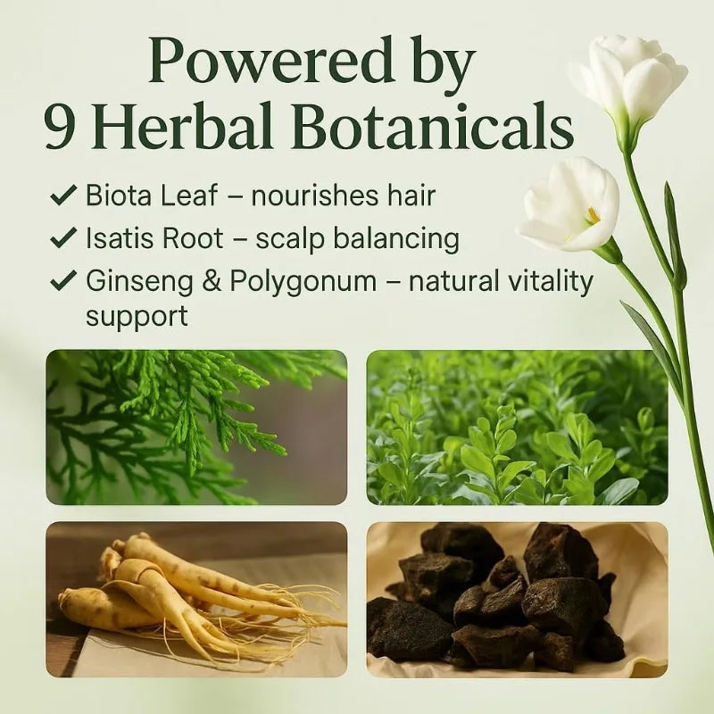 Herbal Extracts Arborvitae Leaf Usman Grass Shampoo Bar