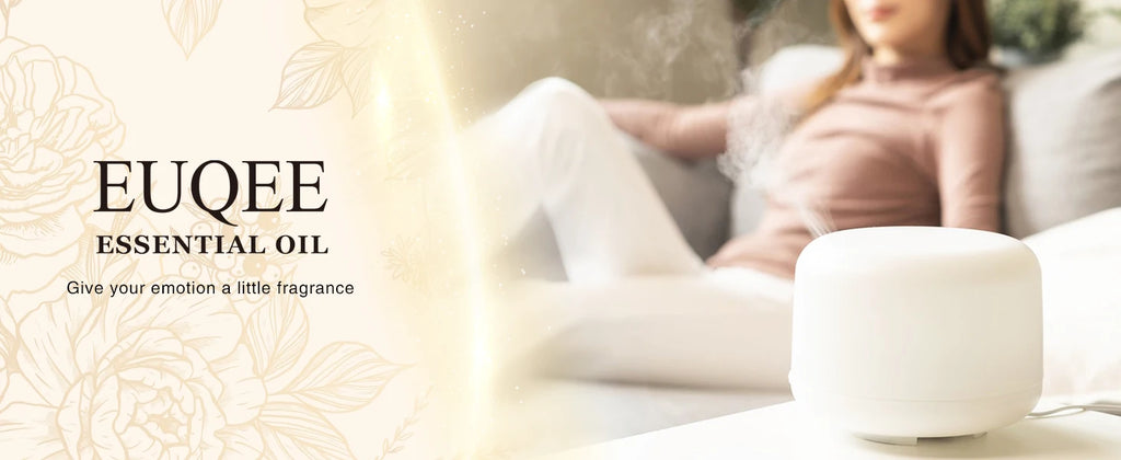 EUQEE 10ML Natural Essential Oils For Humidifier, Soap, Candle Making