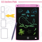 8.5" Led Board Electronic Writing Tablet Sketchpad Magic Erasable Handwriting Pad Kids Gifts icd