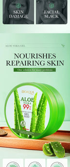 300g BIOAQUA Moisturizing Soothing Aloe Vera Gel Rejuvenating Hydrating Face Cream Skin Care