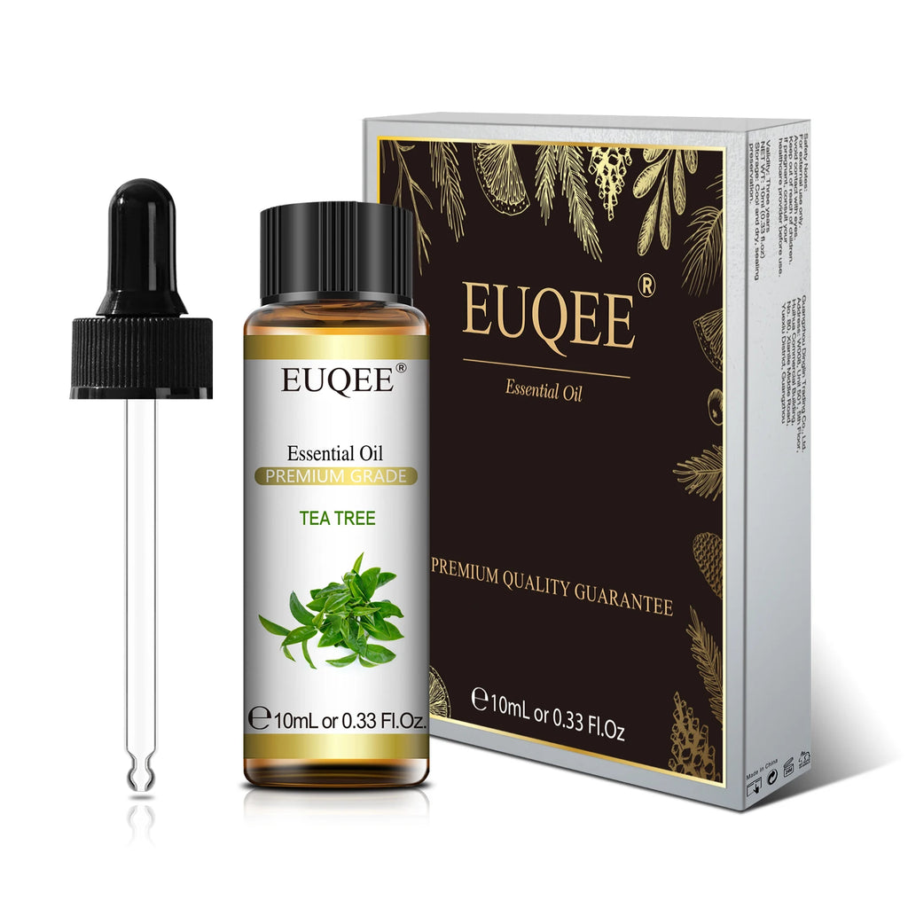 EUQEE 10ML Natural Essential Oils For Humidifier, Soap, Candle Making