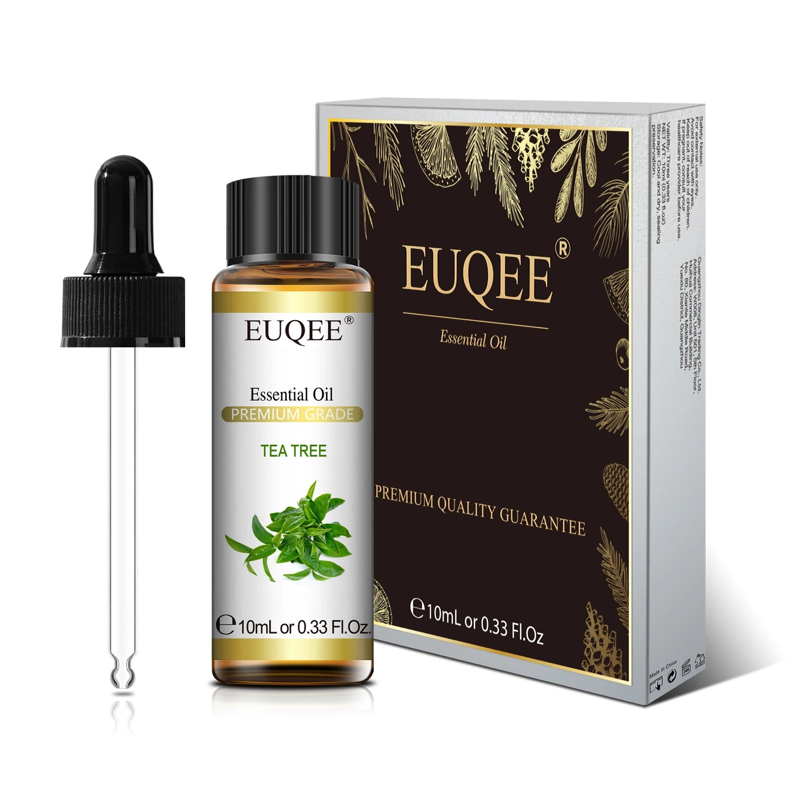 EUQEE 10ML Natural Essential Oils For Humidifier, Soap, Candle Making