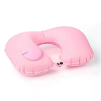 Travel Neck Pillow Inflatable Airplane U-shaped Cervical Orthopedic Portable Foldable