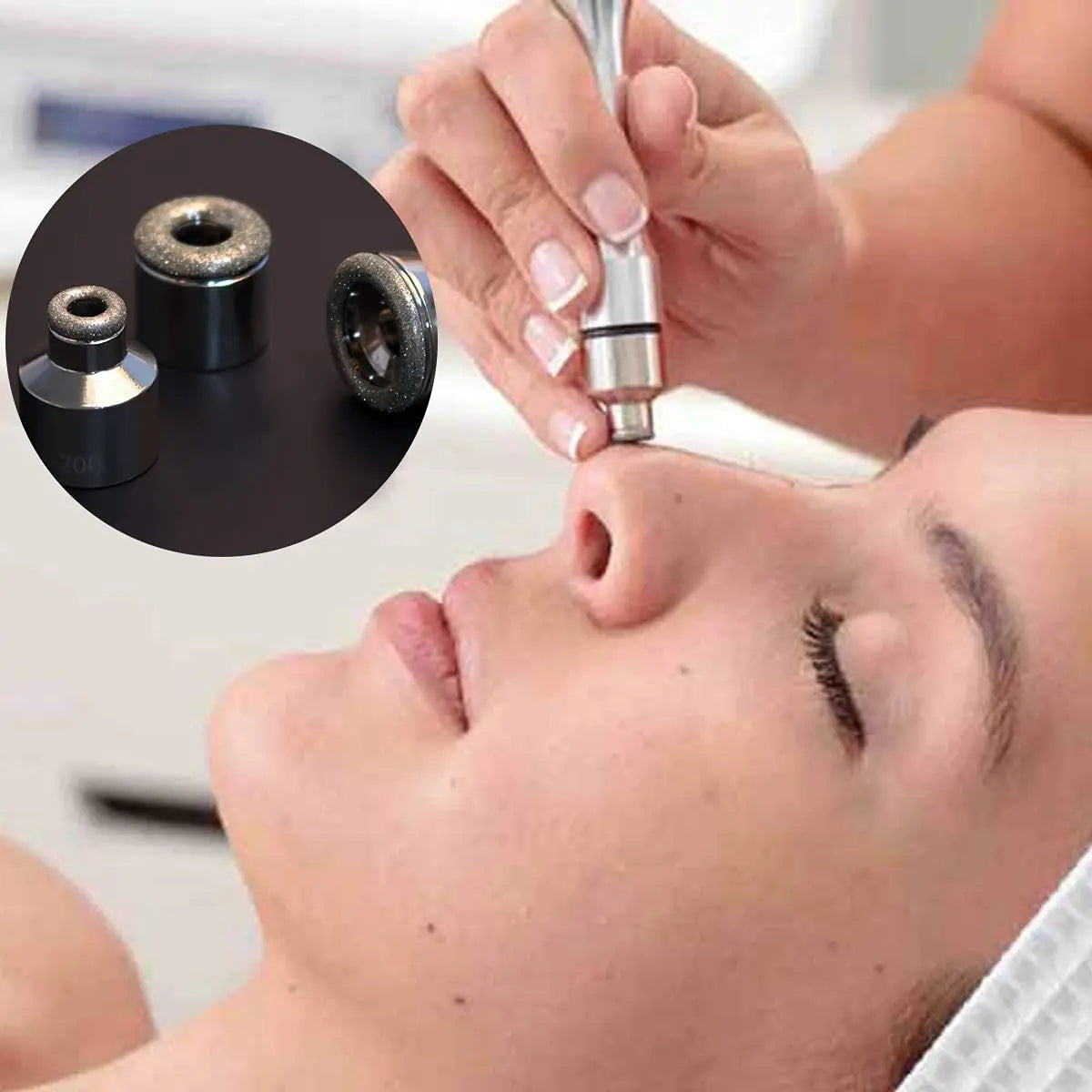 Microdermabrasion Machine Skin Peeling Replacements 9 Tips 3 Wands