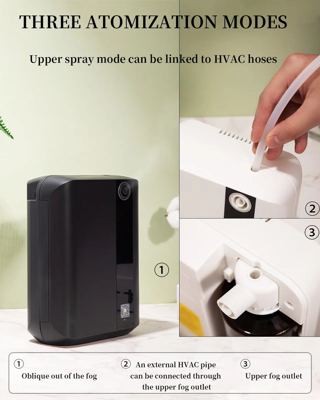 Aroma Diffuser 500ML Bluetooth Essential Oil Home Room Fragrance HVAC Electric Aromatic Air Freshener