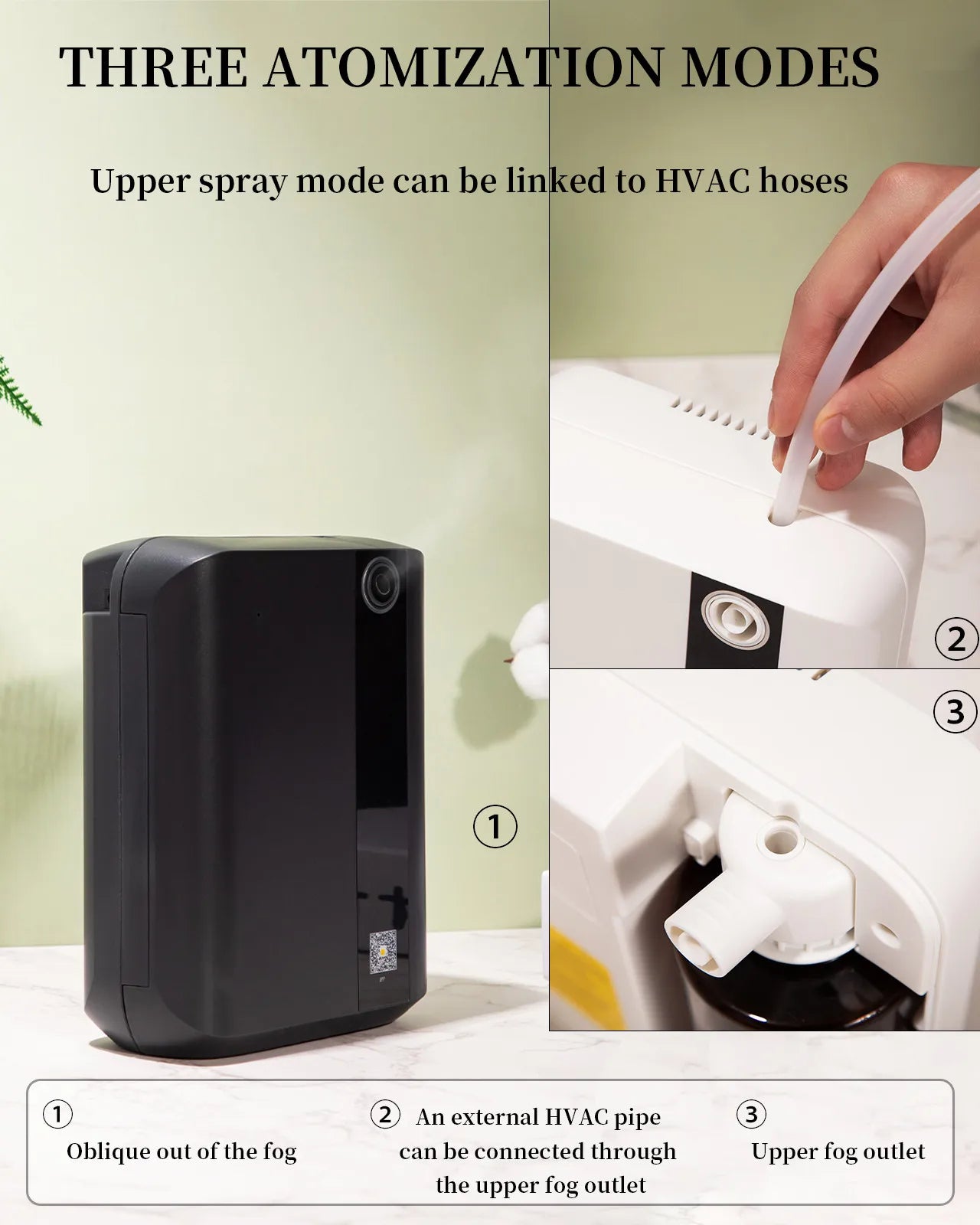 Aroma Diffuser 500ML Bluetooth Essential Oil Home Room Fragrance HVAC Electric Aromatic Air Freshener