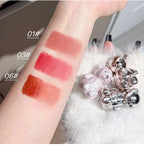 ART VALUE 7PC Makeup Set 3 Colors Lip Mud Pressed Powder Blush Eyeshadow Necklace