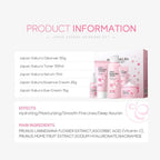 5/3pcs Sakura Skin Care Sets Gift Box