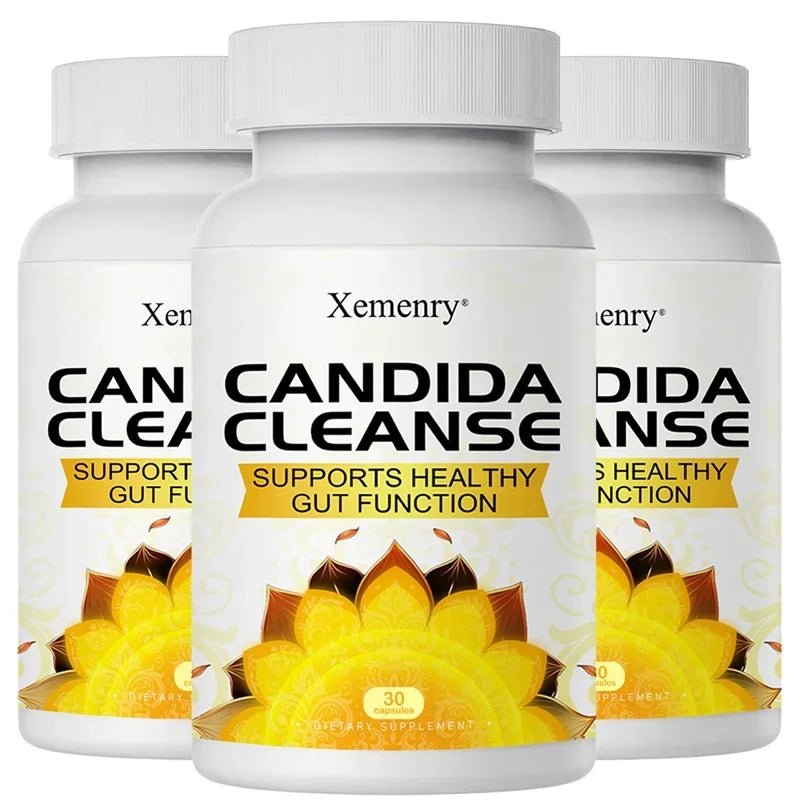 Candida Cleanse Support Intestinal Detox & Cleansing Balances Intestinal Flora Metabolism Supports Gut Digestive Health