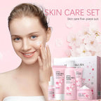 5/3pcs Sakura Skin Care Sets Gift Box