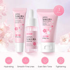 5/3pcs Sakura Skin Care Sets Gift Box