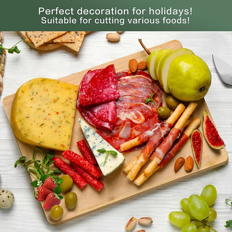 Wooden Cutting Board For Meat Bamboo Fruit Vegetables Chopping Panel