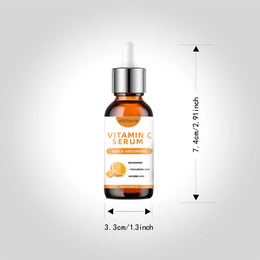 Vitamin C Serum with Hyaluronic Acid for Glowing Skin