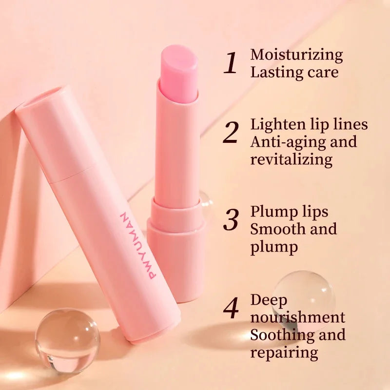 Lip Balm Lightening Pink Lipstick Exfoliating Fade Lip Lines Korean Cosmetics
