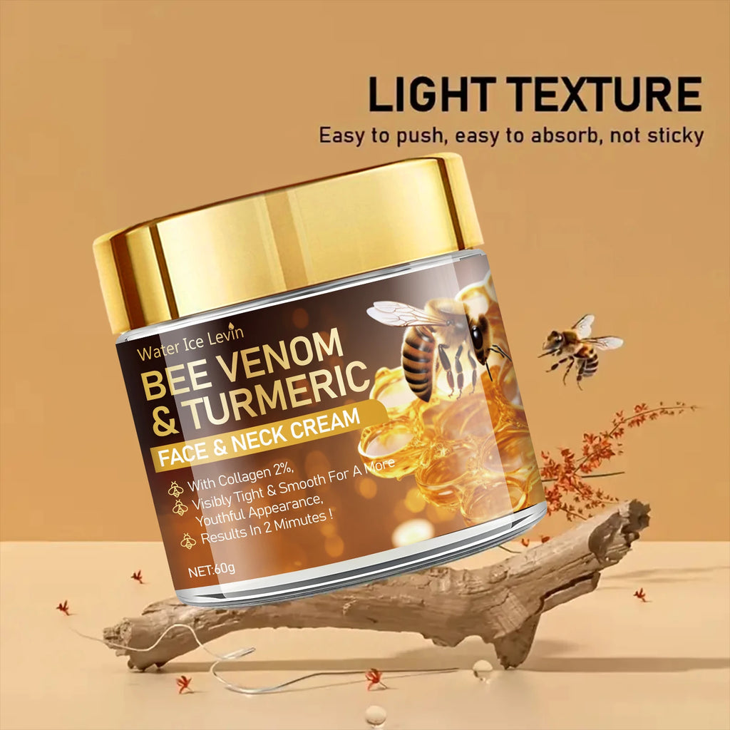 Bee Venom Instant Facial Lifting Cream Firms Smooths Alcohol-Free Suitable for All Skin Types