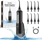 Sejoy Cordless Electric Water Flosser for Teeth Dental Portable Oral Irrigator Rechargeable