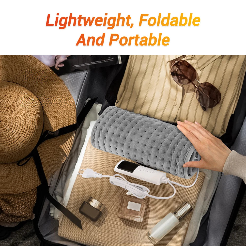 Multifunctional Thermal Electric Heating Pad Waist Lumbar Back Brace Band Support Warmth