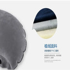 Travel Pillow Sleeping Sitting in Cars Planes Trains Side Sleeping Neck Inflatable