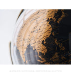 Retro World Globe Learning Map Kids Study Desk Geography Education
