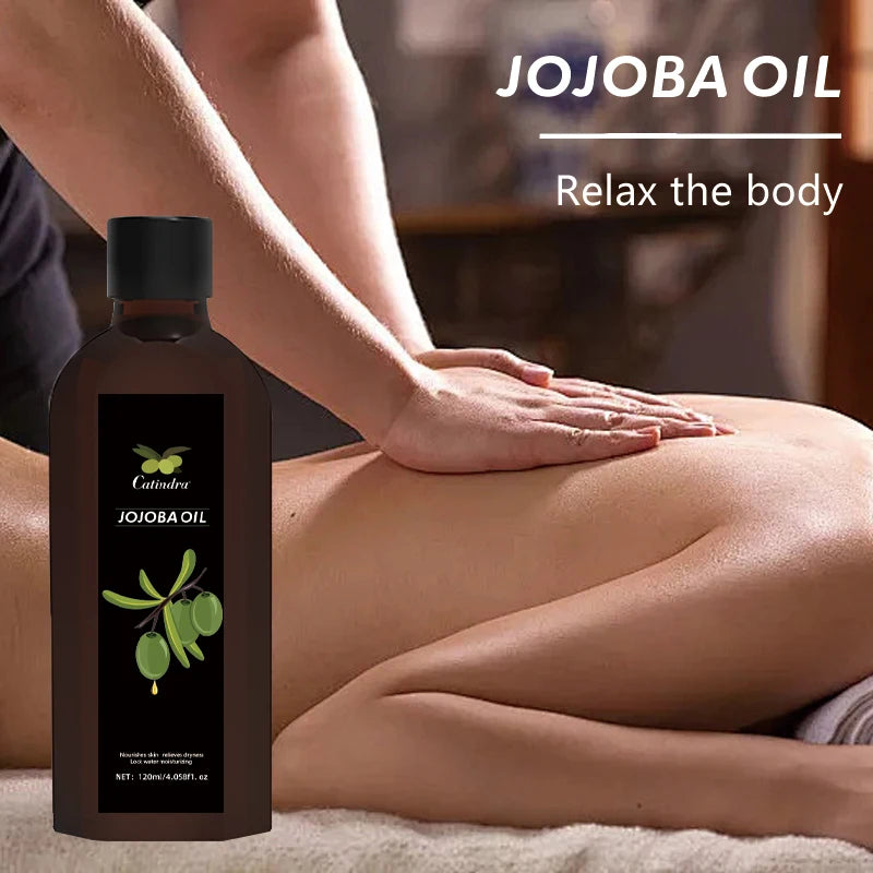 120ml Jojoba Oil Firm Skin Moisturizing Massage Natural Organic