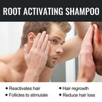 Anti Baldness Shampoo Thickening Root Activator Nourish Regrowth for Thinning Hair & Hair Loss