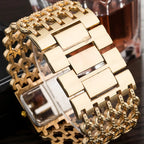 Luxury Noble Gold Ladies Quartz Watch Women's Bracelet