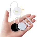 50/100Pcs 3cm Round Electrode Pads For Tens EMS Muscle Stimulator Massager Reusable