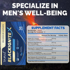 BlackIgniteX Natural Male Enhancing Supplement Boosts Strength & Firmness Enhanced Stamina Performance & Endurance