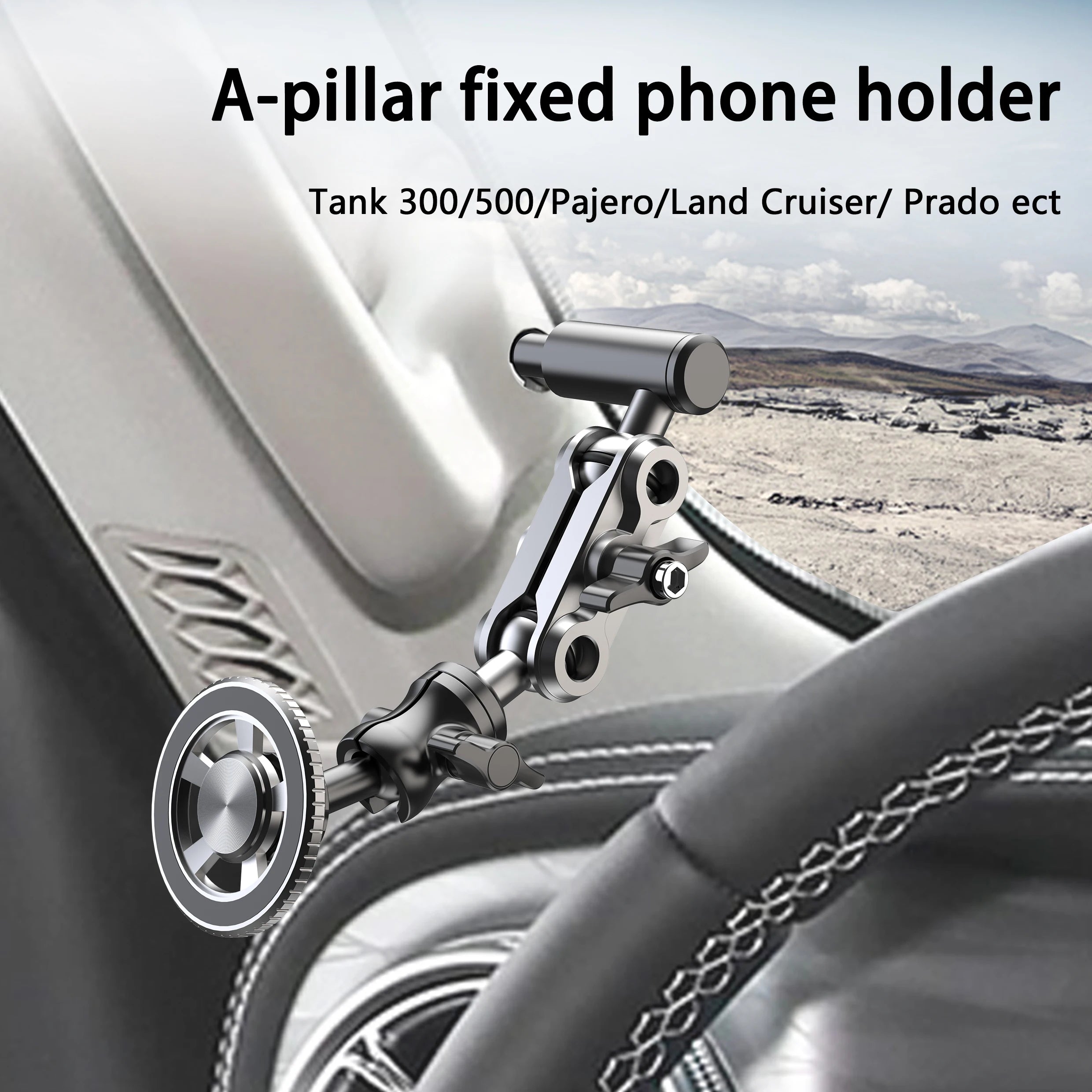 magsafe Car Handle Armrest  Cell Phone Holder Bracket Vehicle Truck Handle
