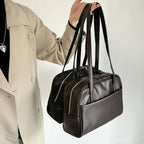 CGCBAG Vintage Designer Luxury Women Tote Casual Large Shoulder Bag High Quality Leather Ladies Handbags