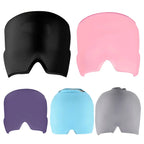 Migraine Relief Hat Cold Compress Therapy Eye Mask For Pressure Relieve Pain
