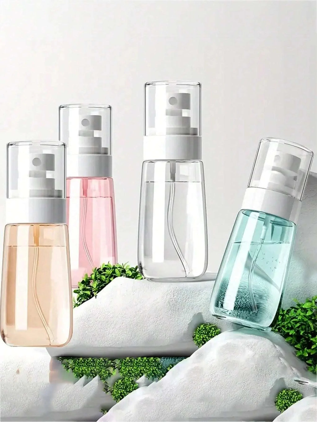 2pcs Empty Refillable Spray Bottles Travel 30/60/100ml Perfume Mist Lotion