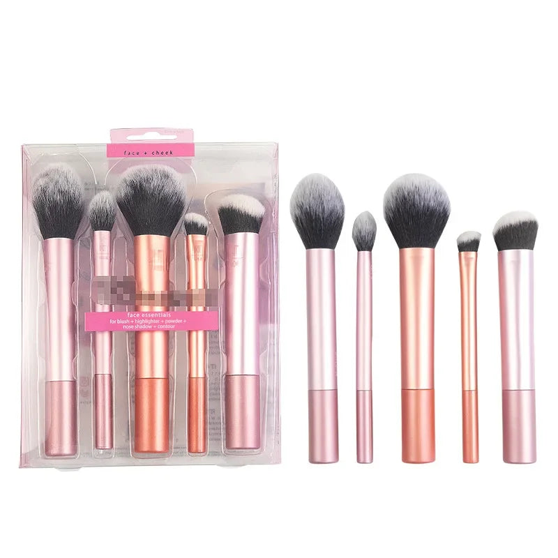 Set of Makeup Brushes Powder Blusher Halo Dye Brush Eye Shadow Brush Beauty Egg