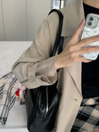 CGCBAG Vintage Designer Luxury Women Tote Casual Large Shoulder Bag High Quality Leather Ladies Handbags