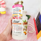 500ml Almond Whitening Body Lotion & Scrub Body Wash Exfoliating Moisturizing Whitening Skin Lightening Increase Skin Radiance