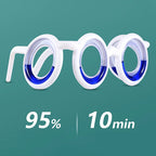 1Pc Anti-Motion Sickness Liquid Glasses Portable Lensless Driving Anti-Sickness For Children Adult