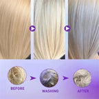 Professional Purple Shampoo Yellow Removal Post Dyeing Gray Hair Bleached Highlighted Revitalize 300ml