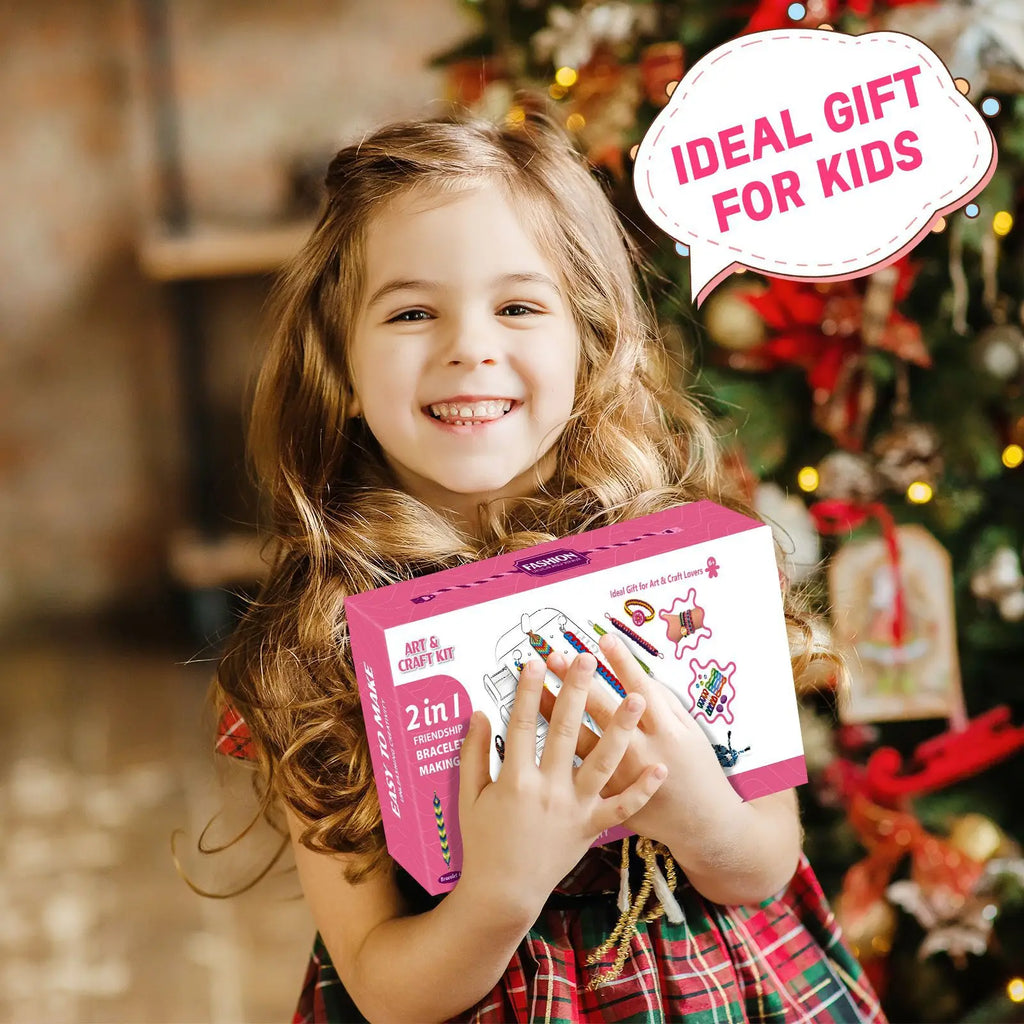 Bracelet Making Kit for Girls Friendship Arts Crafts DIY Jewelry