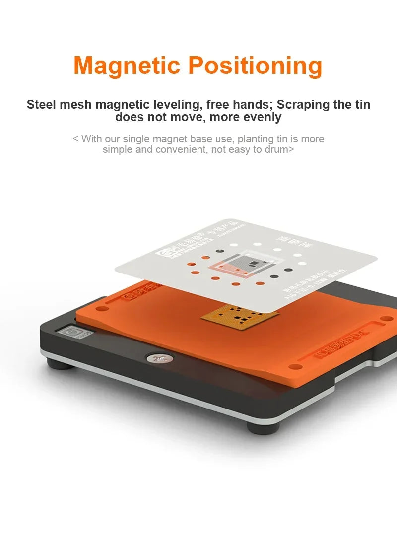 AMAOE PD-C Universal Planting Pad Set for Mobile Phone Maintenance Temperature Resistance Insulation Silicone Mat