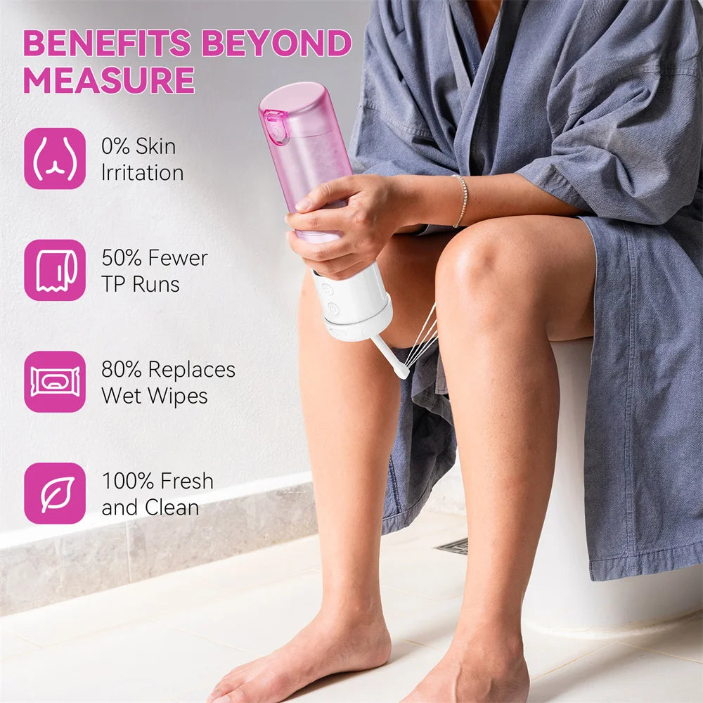 Portable Electric Travel Bidet Sprayer for Women