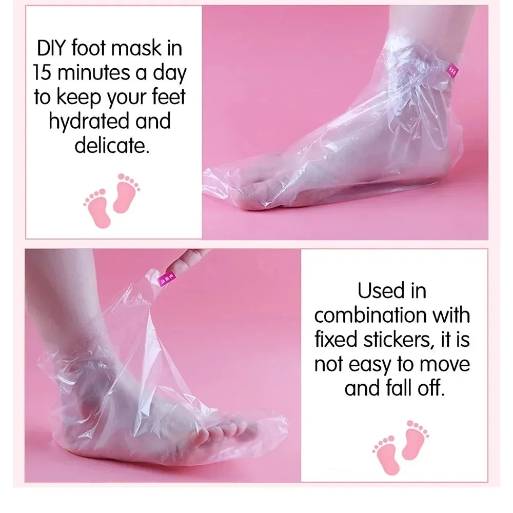 100Pcs Disposable Foot Mask Covers