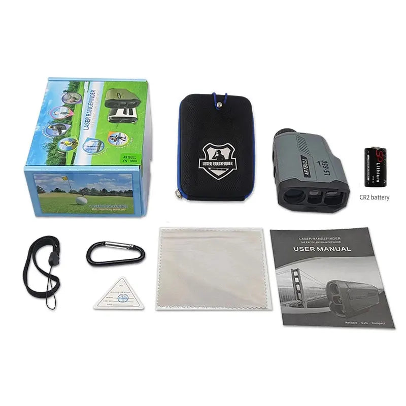ARTBULL Laser Rangefinder Hunting Outdoor 1300yard 750yard 650m Golf Rangefinder with Flag-Lock Slope Adjusted Distance Meter