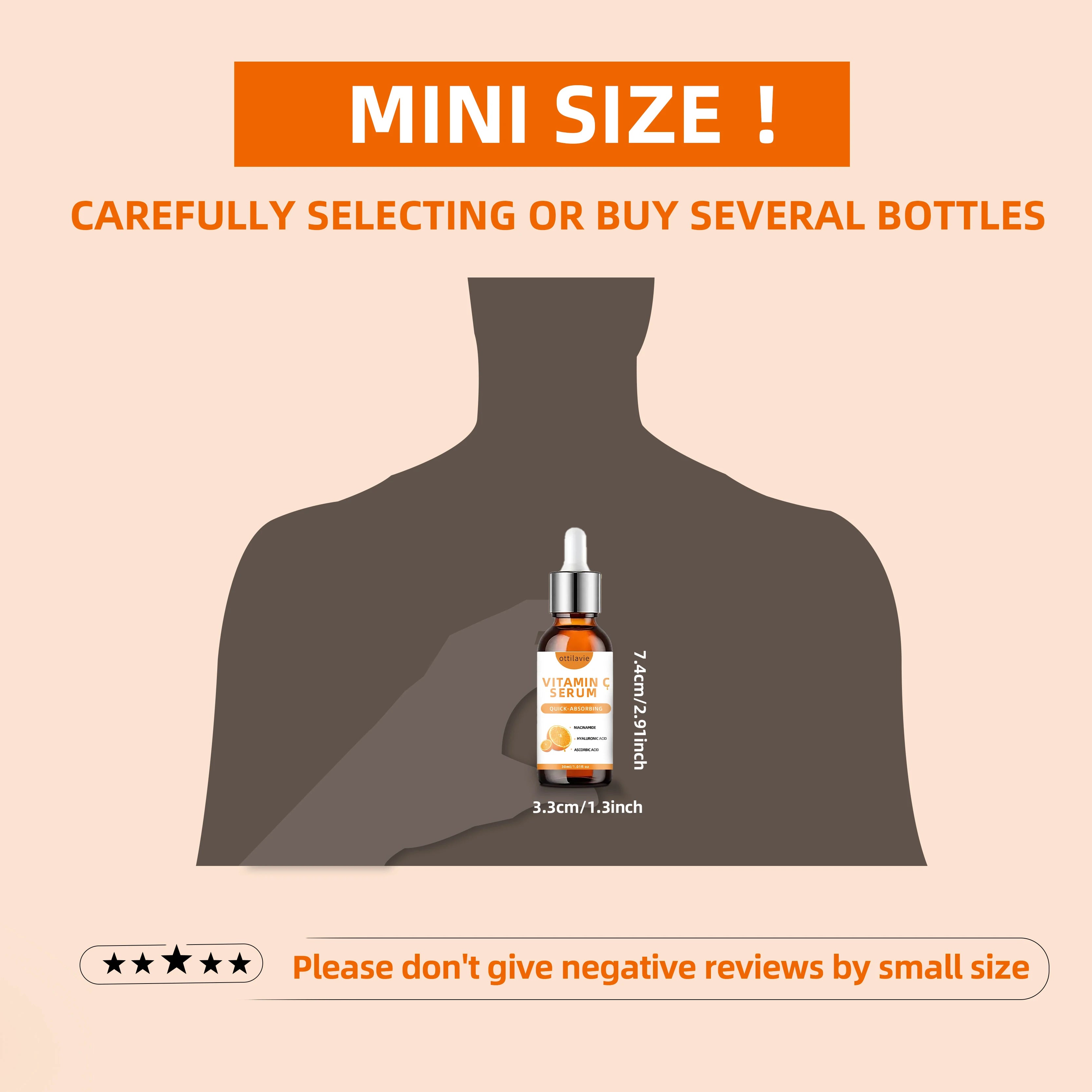 Vitamin C Serum with Hyaluronic Acid for Glowing Skin