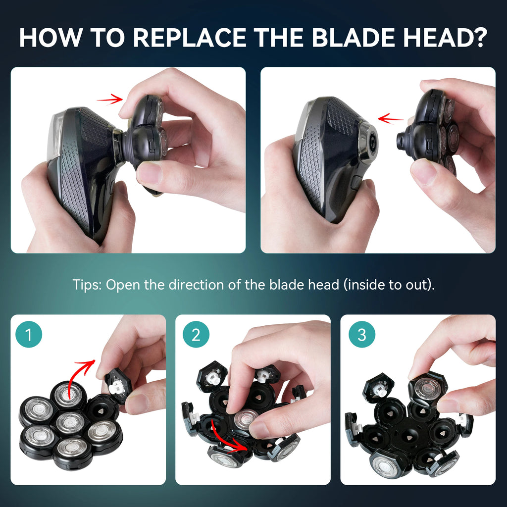 Kensen Razor Head Replacement  Kit