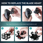 Kensen Razor Head Replacement  Kit